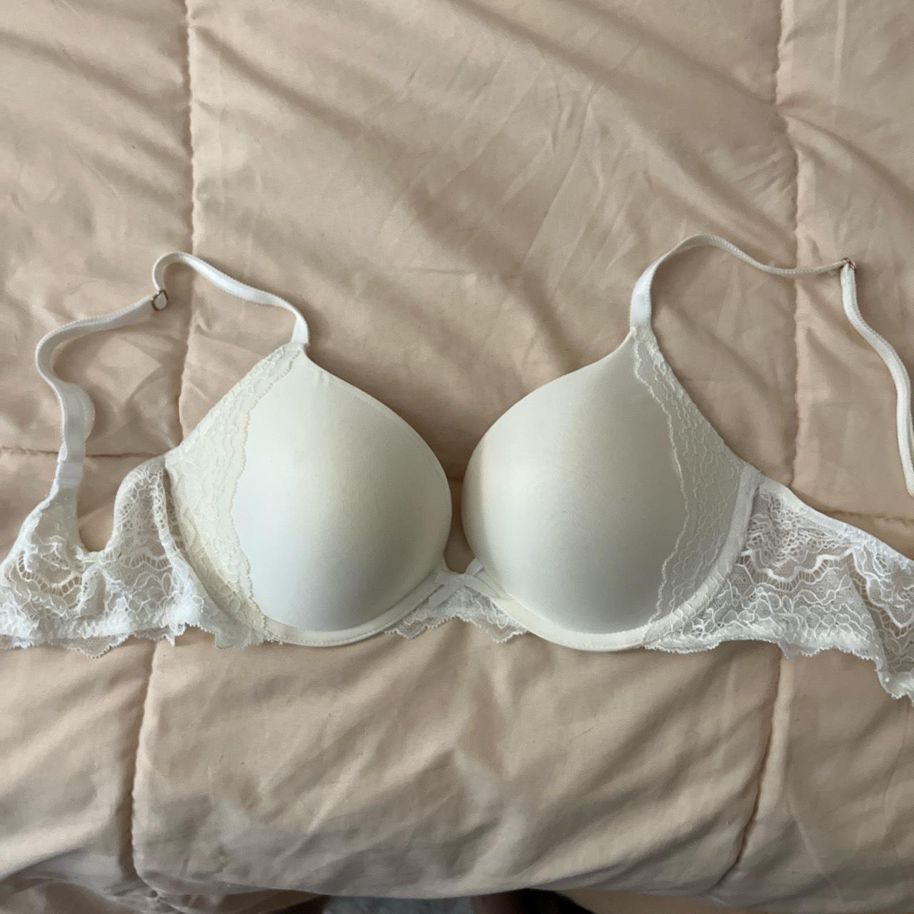 Victorias Secret Dream Angels Push Up Bra 32D Worn Depop