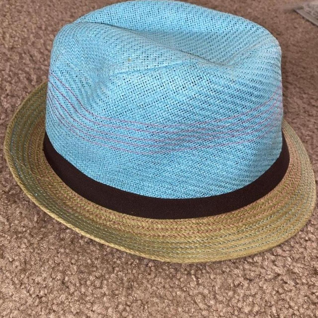 Scala Men's Straw hats - Blue/Multi – scala pront… - image 1