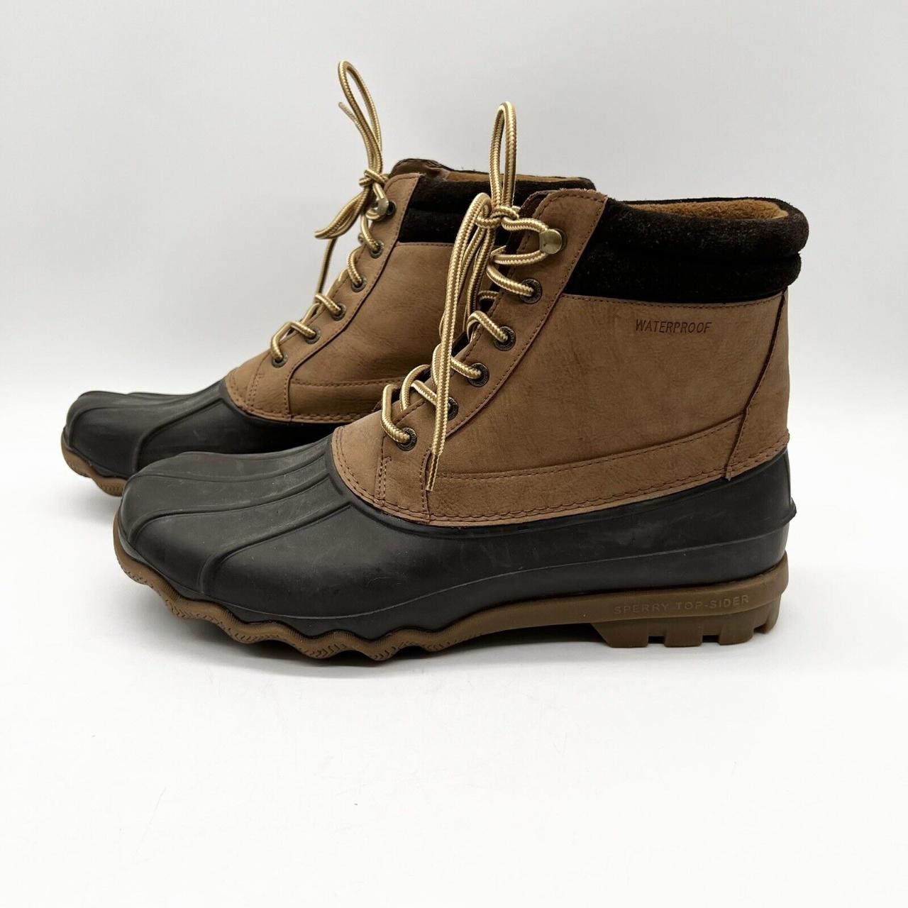 sperry men's brewster duck boots
