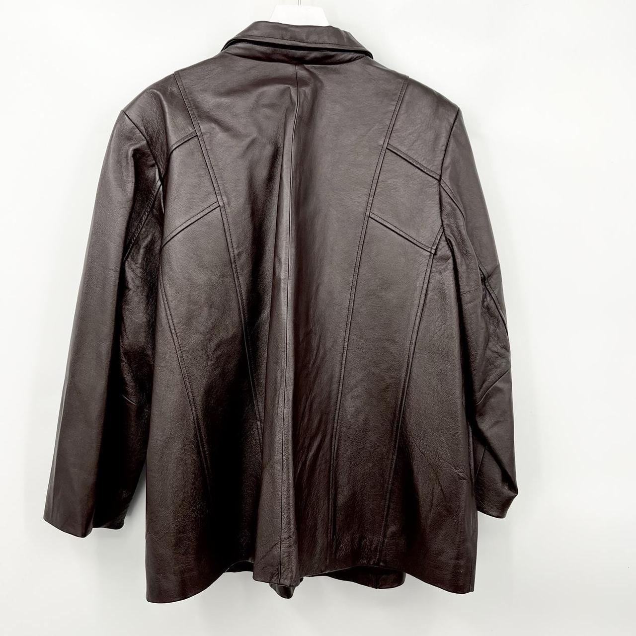 Maggie barnes leather outlet jacket