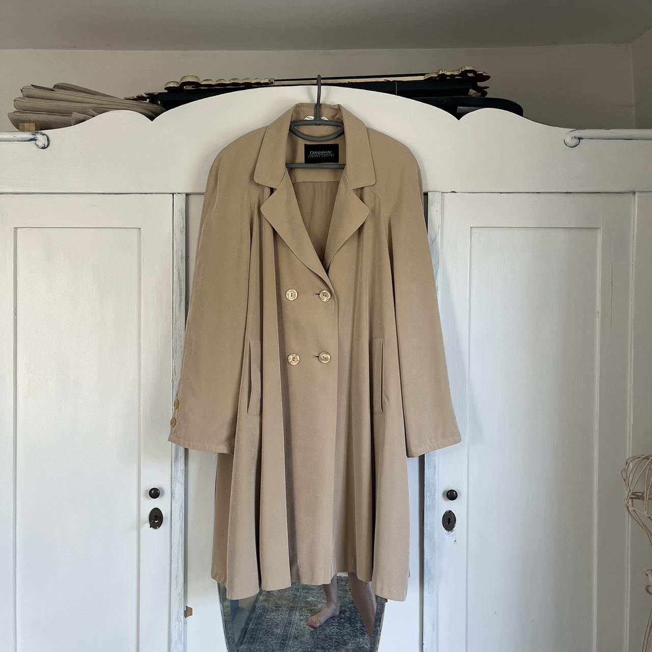 Dannimac Gorgeous drape trench coat with