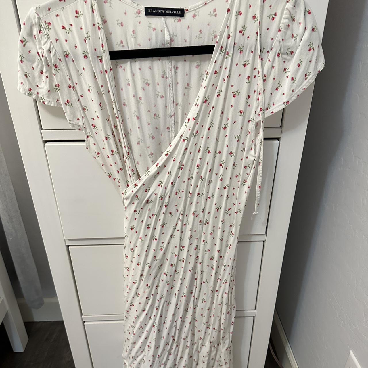 Brandy Melville wrap dress! It’s cute I just didn’t... - Depop