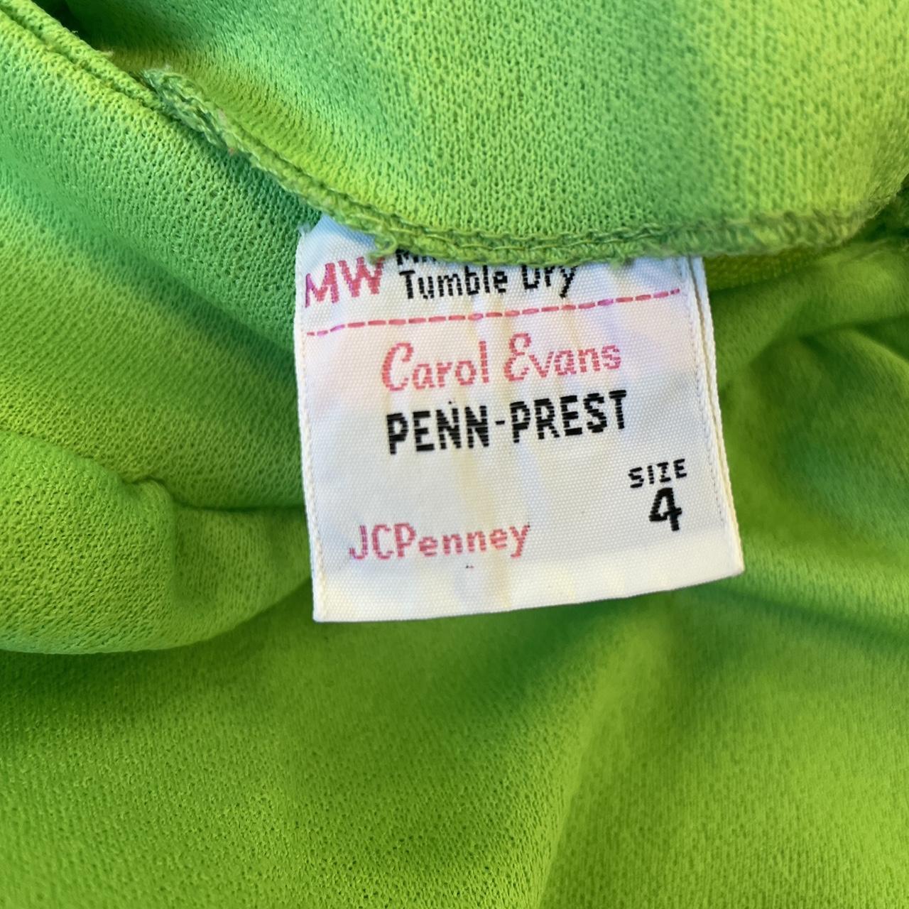 jcpenney green blouse