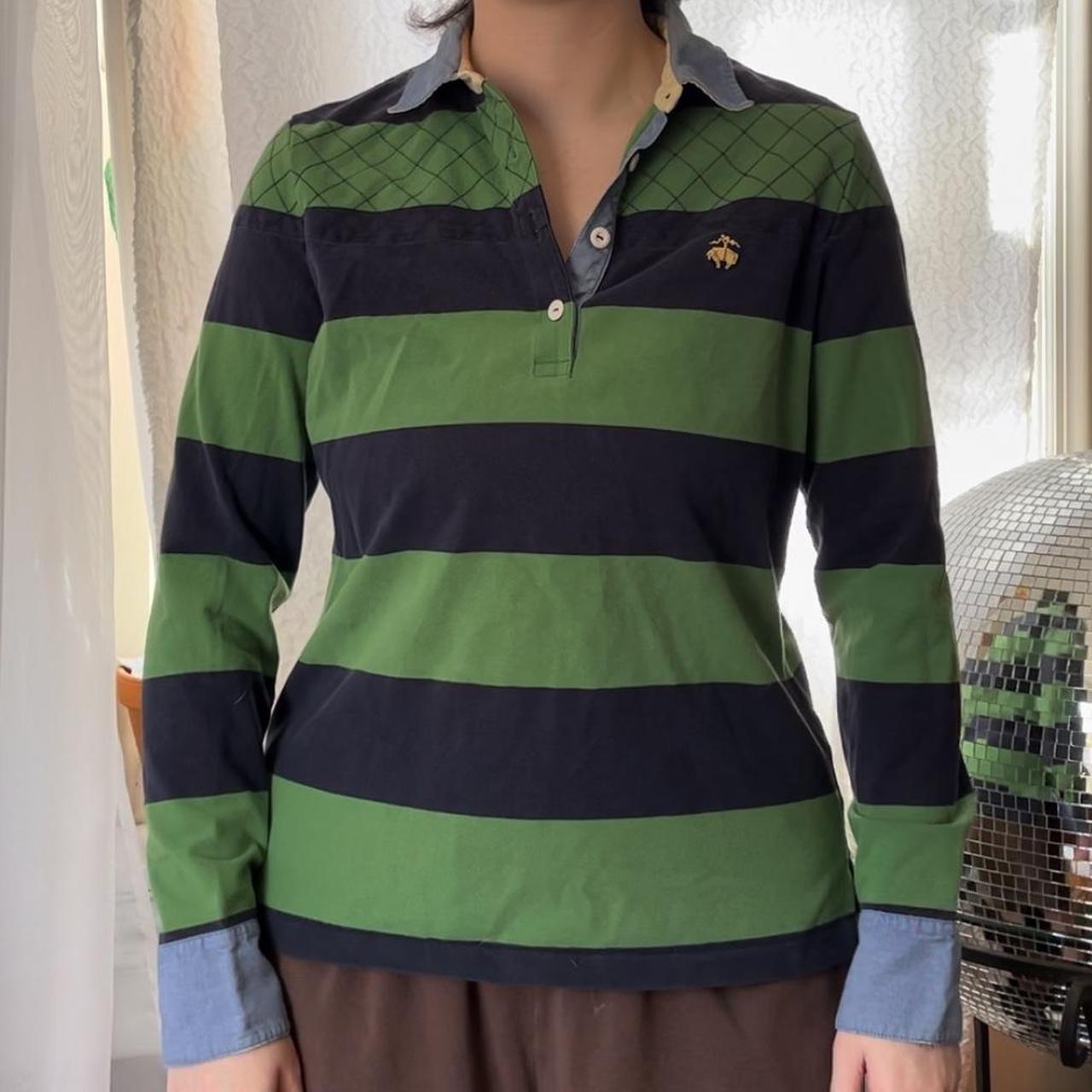 Brooks Brothers Rugby Long Sleeve Blue