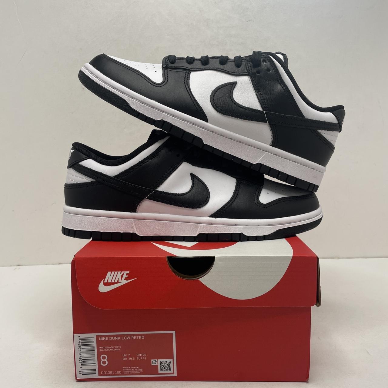 Nike Dunk Low Retro - White / Black 8