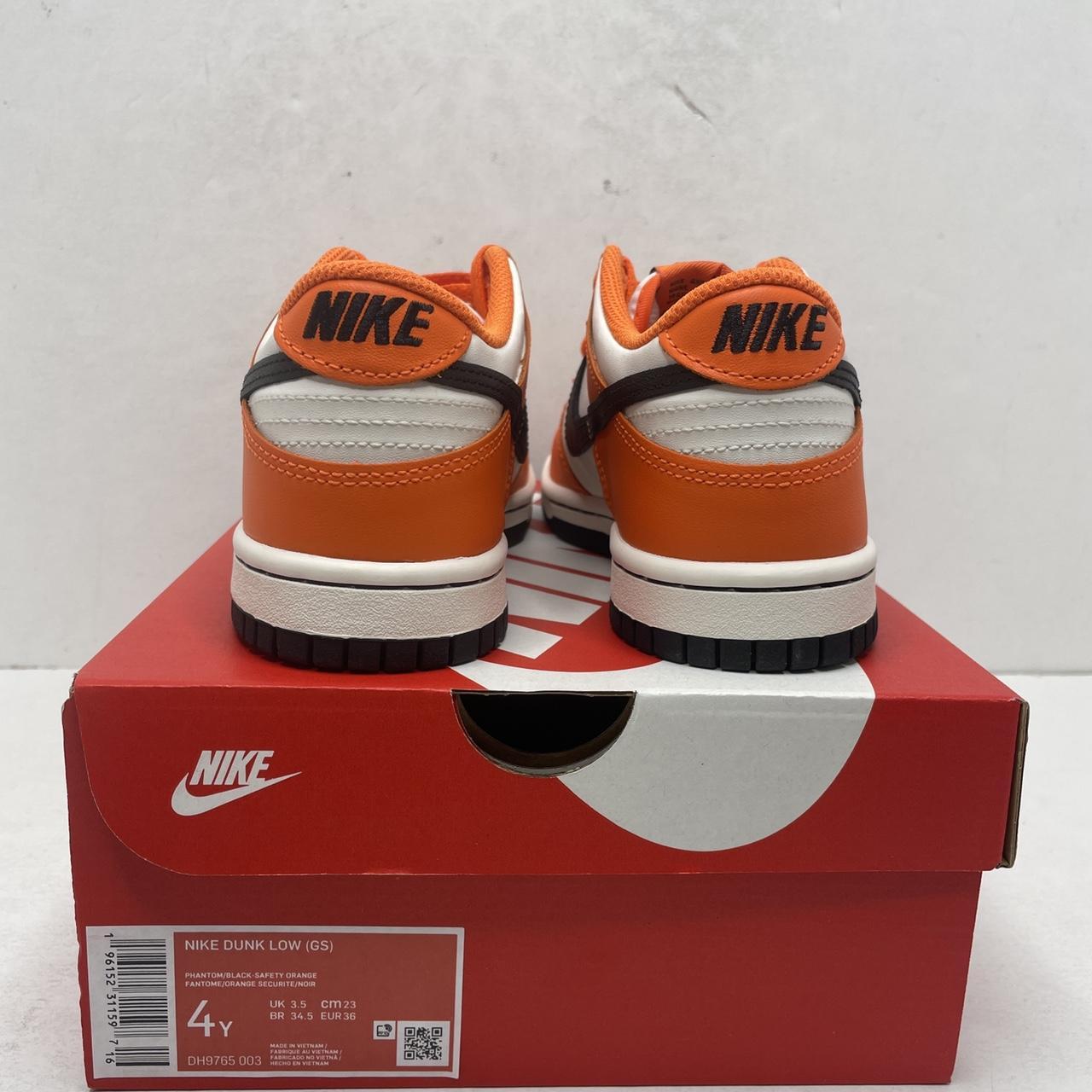 Nike Dunk Low GS White Orange Black DH9765-003