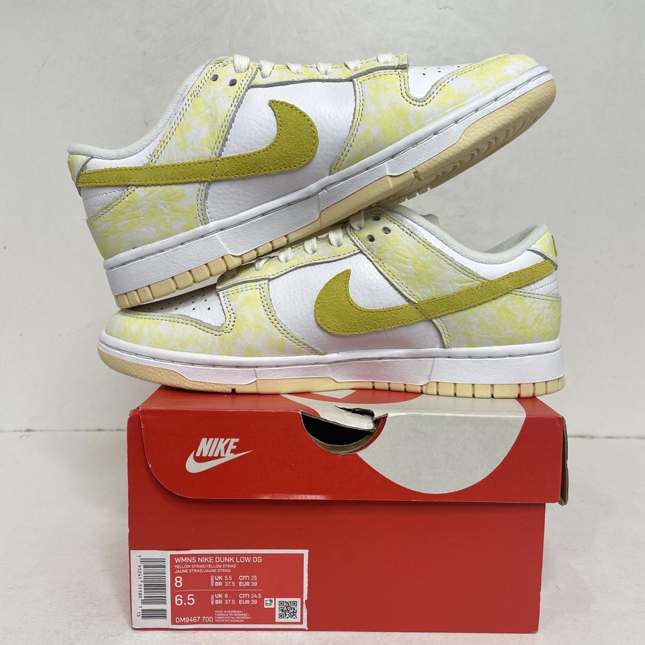 Nike Dunk Low Og Wmns “yellow Strike” 2022 Depop 5062