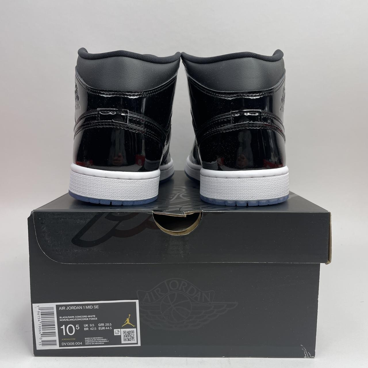 Nike Air Jordan 1 Mid Space Jam Black Blue White DV1308-004 Mens New