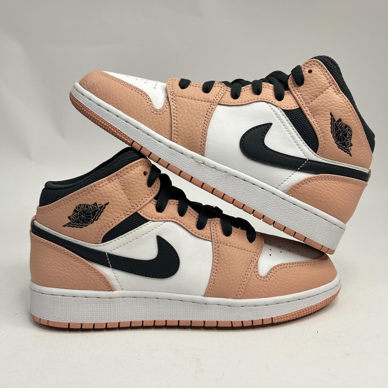 Jordan Youth Air 1 MID GS 555112 603 Pink Quartz