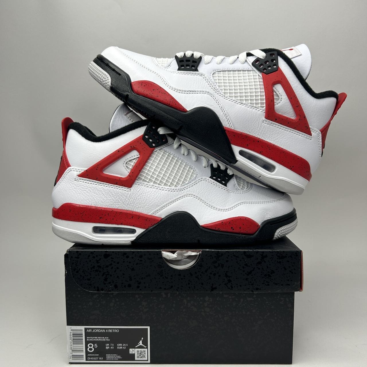 Nike Air Jordan 4 Retro “Red Cement” 2023 DH6927-161...