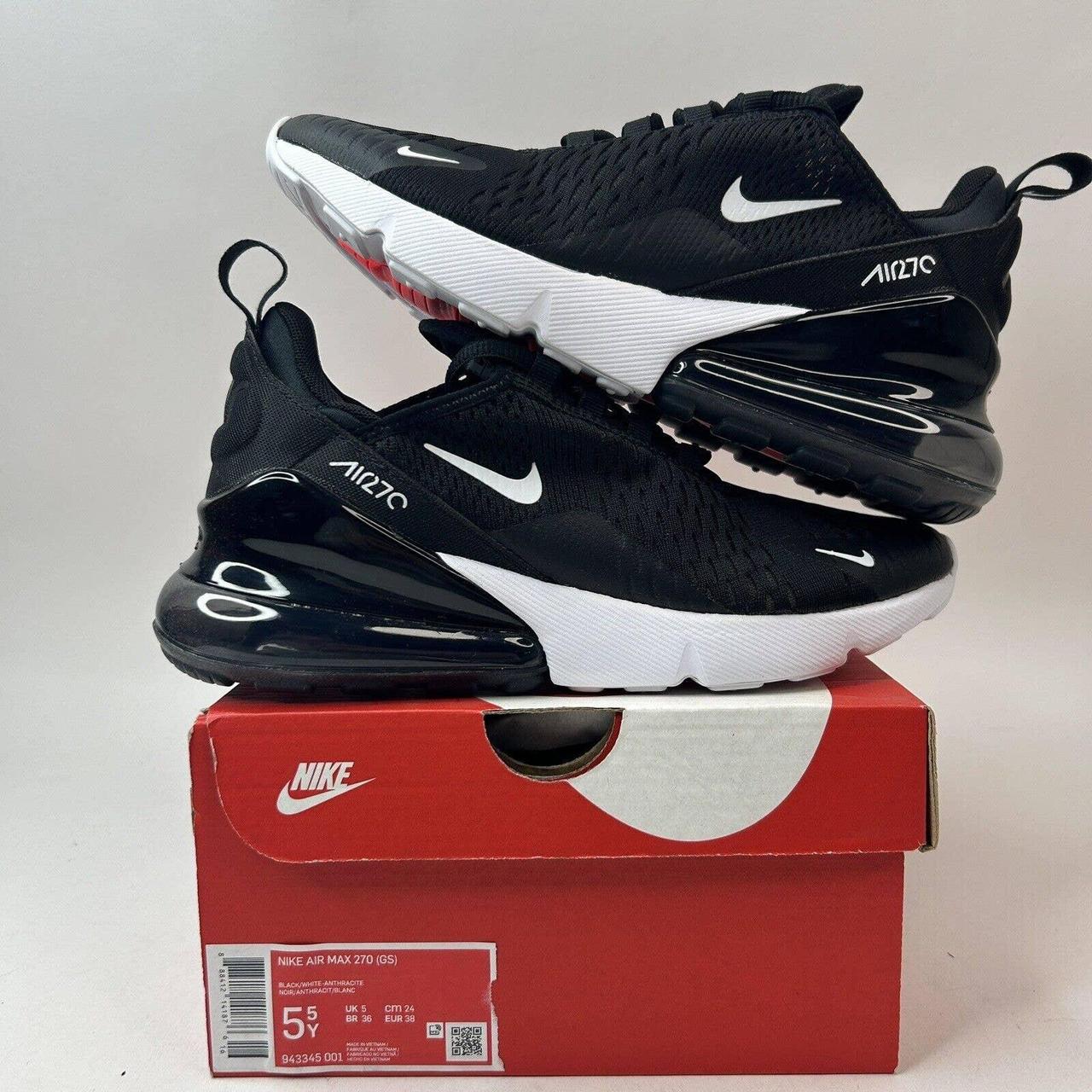 Air max 270 gs hotsell trainers black white anthracite