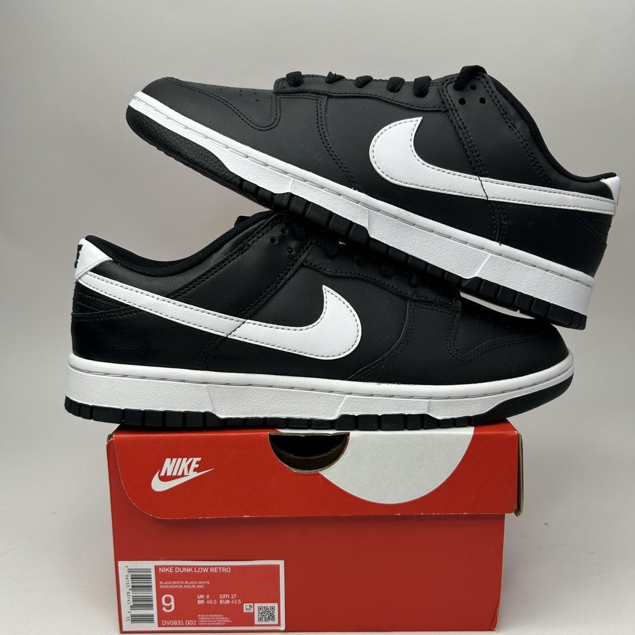 Nike Dunk Low Retro “Black Panda 2.0” 2023... - Depop