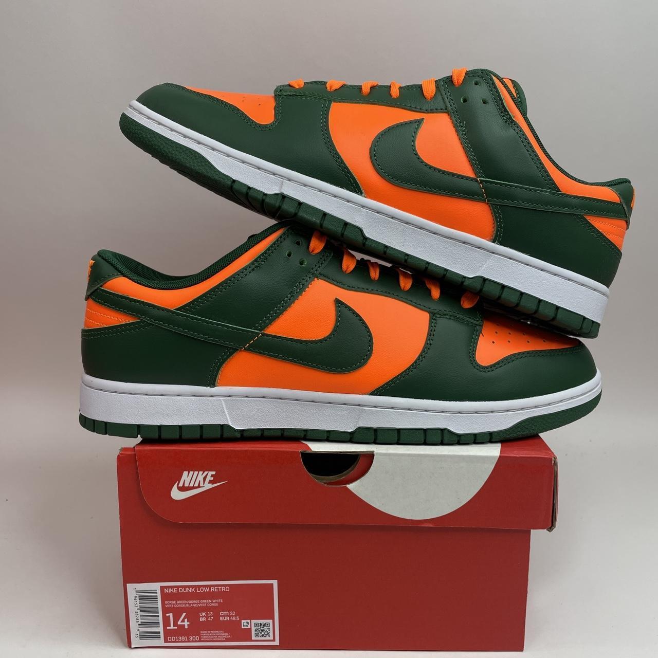 Nike Dunk Low Retro “Miami” 2022 DD1391-300 Men's 14... - Depop