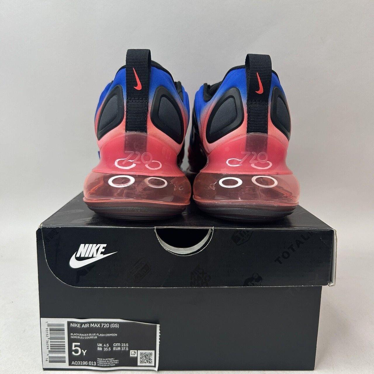 Nike Shoes Air Max 720 GS Racer Blue Crimson Red Depop