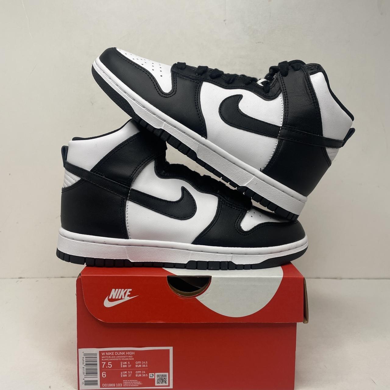 Nike Dunk High WMNS “Panda/Black White” 2022 | Depop