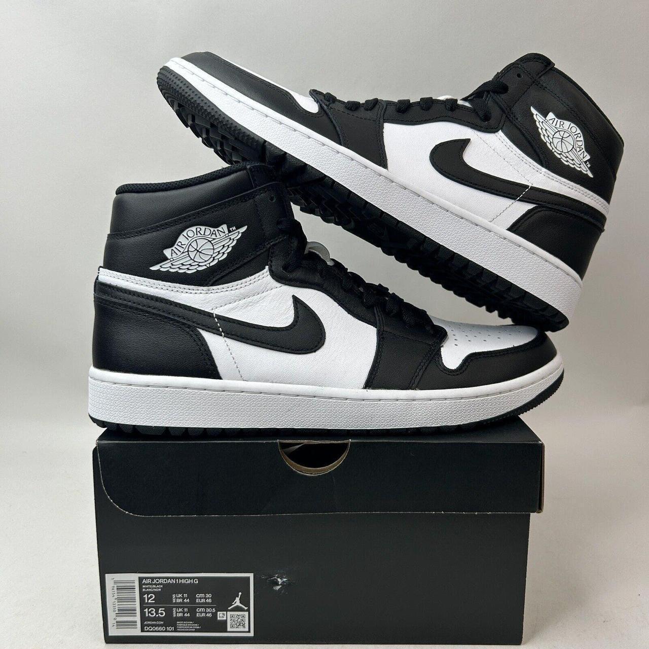 シューズ NIKE - Nike Air Jordan 1 High Golf Triple Black Jordan 1 High Triple Black - Sz 10 – Golf is Dead