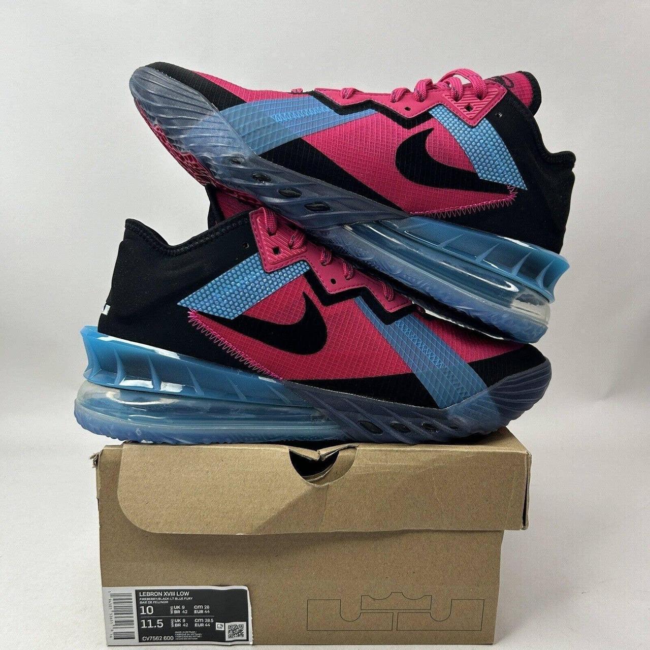 fireberry lebron 18 lows