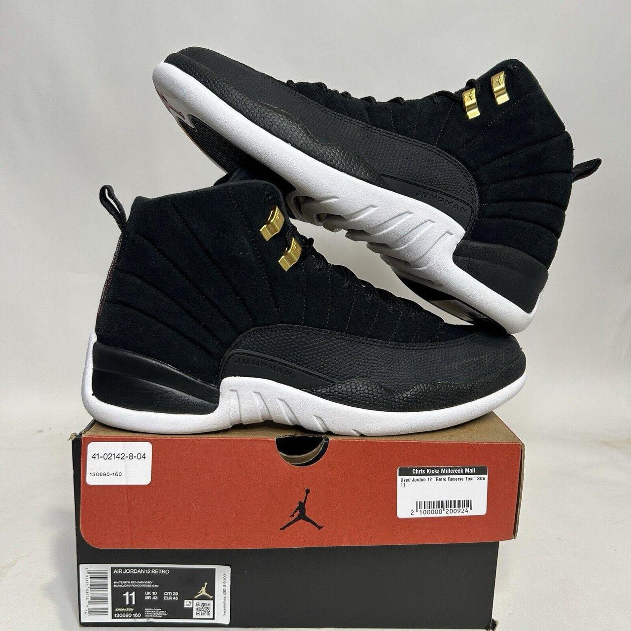 Nike Shoes Air Jordan 12 Retro Reverse Taxi Depop