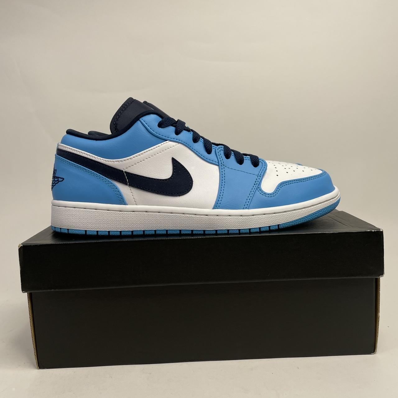 Nike Air Jordan Retro Low “UNC/Obsidian” Depop