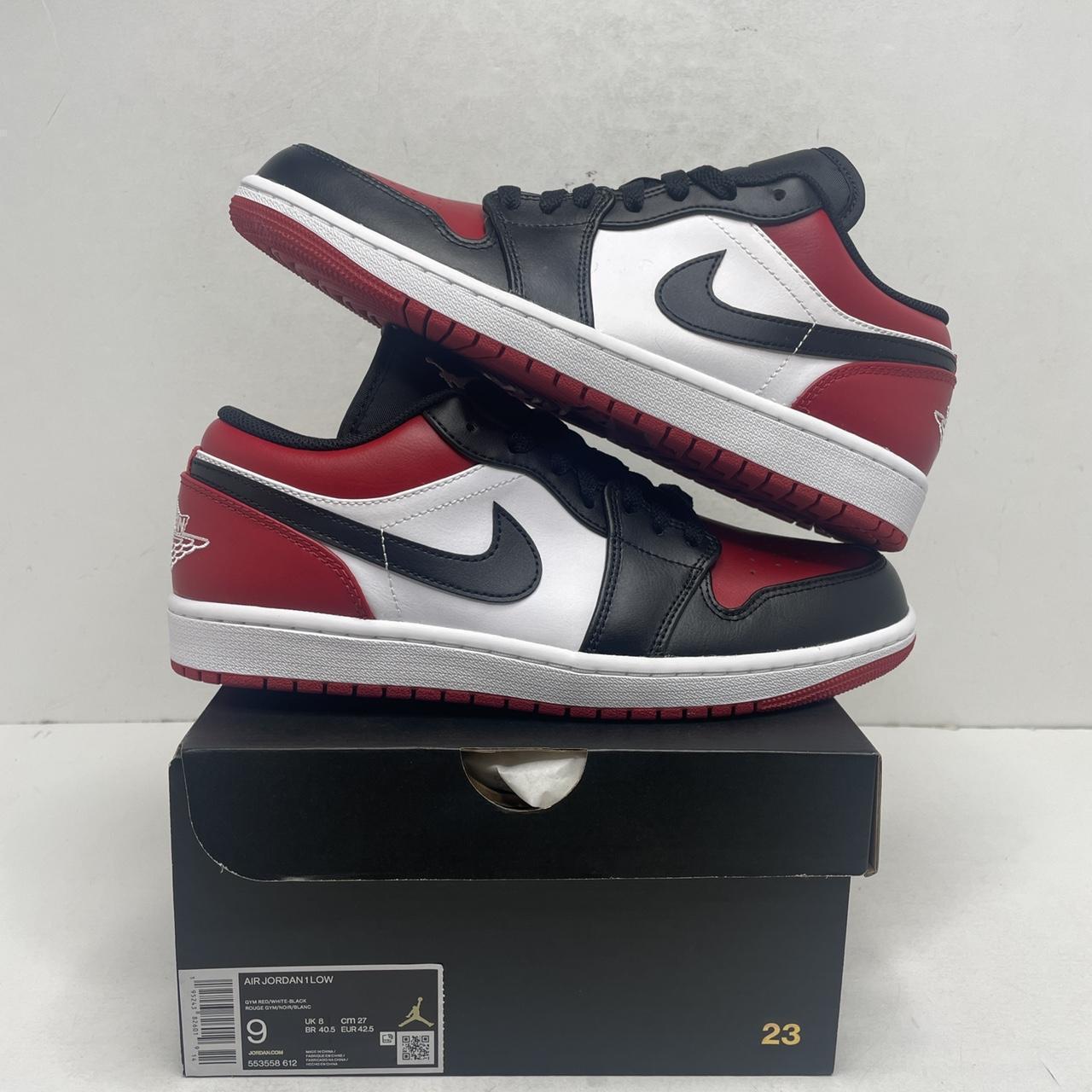 Nike Air Jordan Retro Low “Bred Toe” Depop