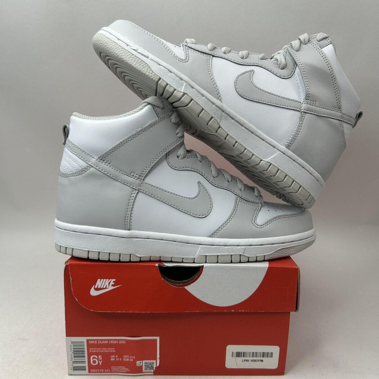 nike dunk high vast grey women's