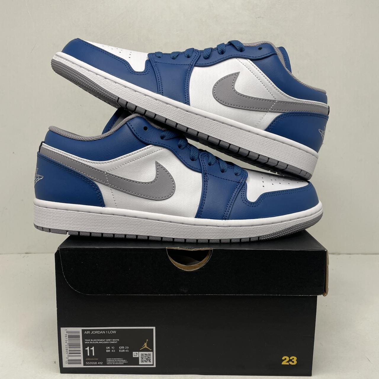 ほぼ未使用✨ 【NIKE】Air Jordan1 Low TureBlue Nike Air Jordan 1 Low True Blue | Hype Clothinga
