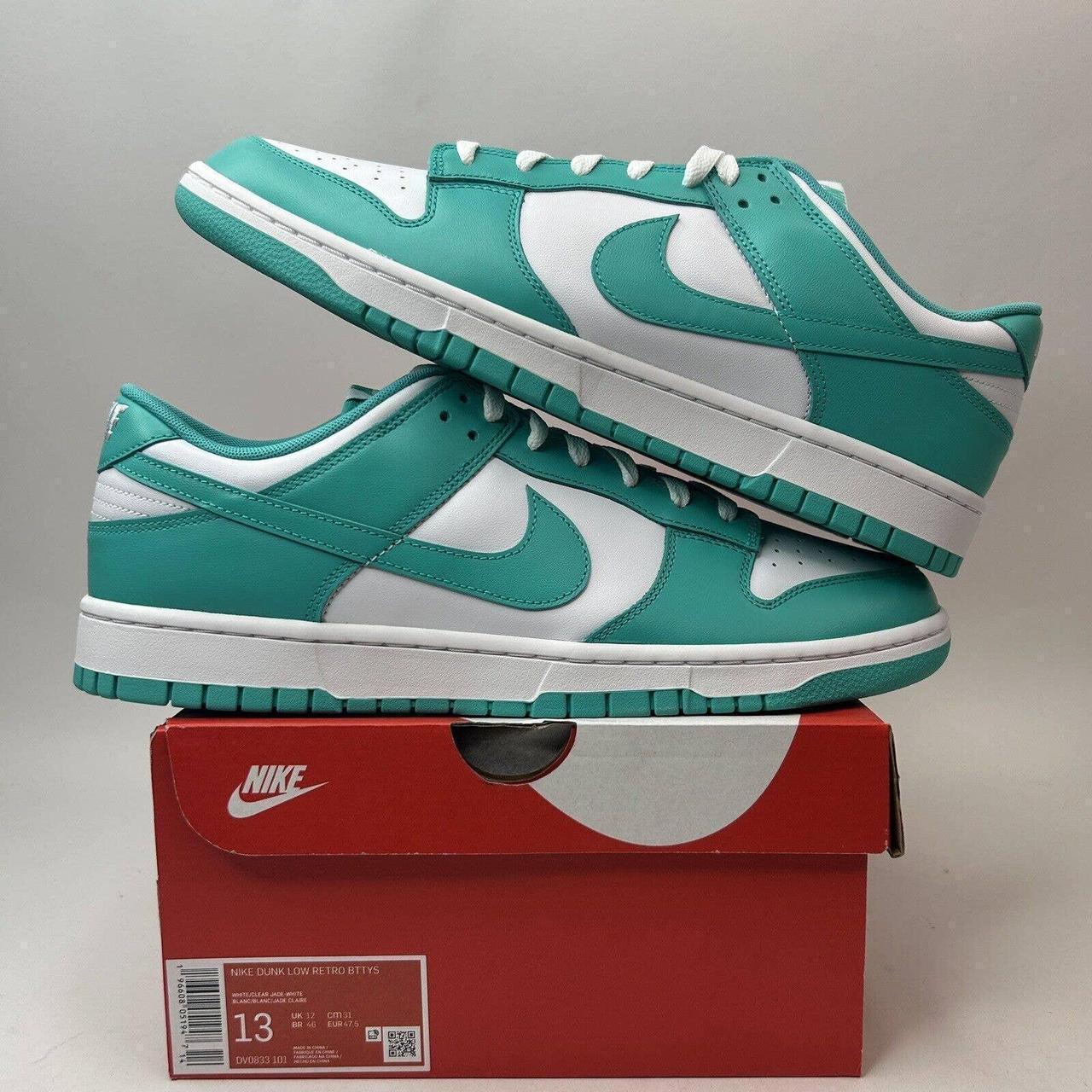 ナイキ　ダンク ロー レトロ BTTYS　24cm　ホワイト/クリアジェイド NIKE DUNK LOW RETRO WHITE/CLEAR JADE-WHITE 23FA-I（ナイキ