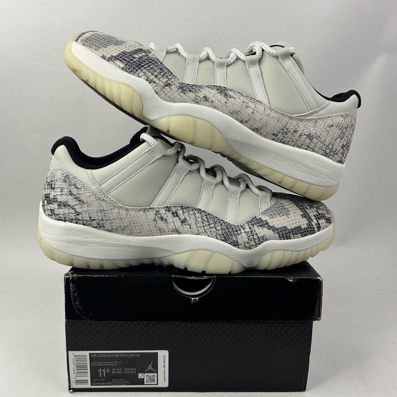 Air jordan 11 retro low le light bone shops