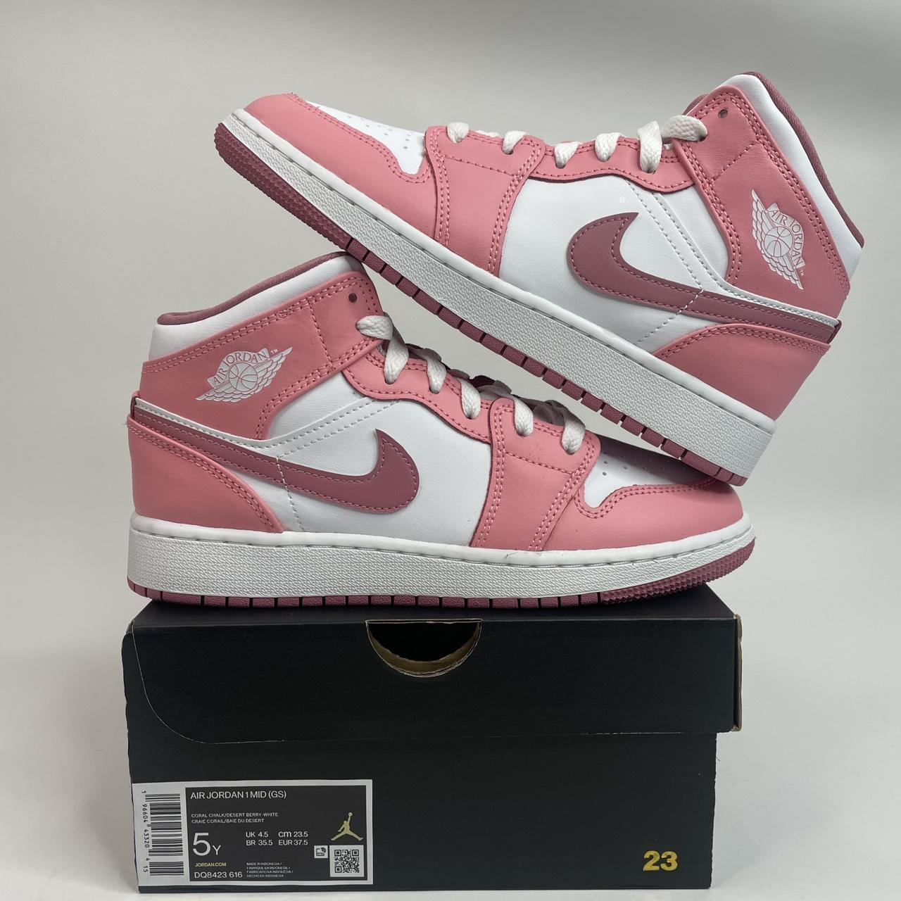 Nike Air Jordan 1 Retro Mid GS Valentine s Day Depop