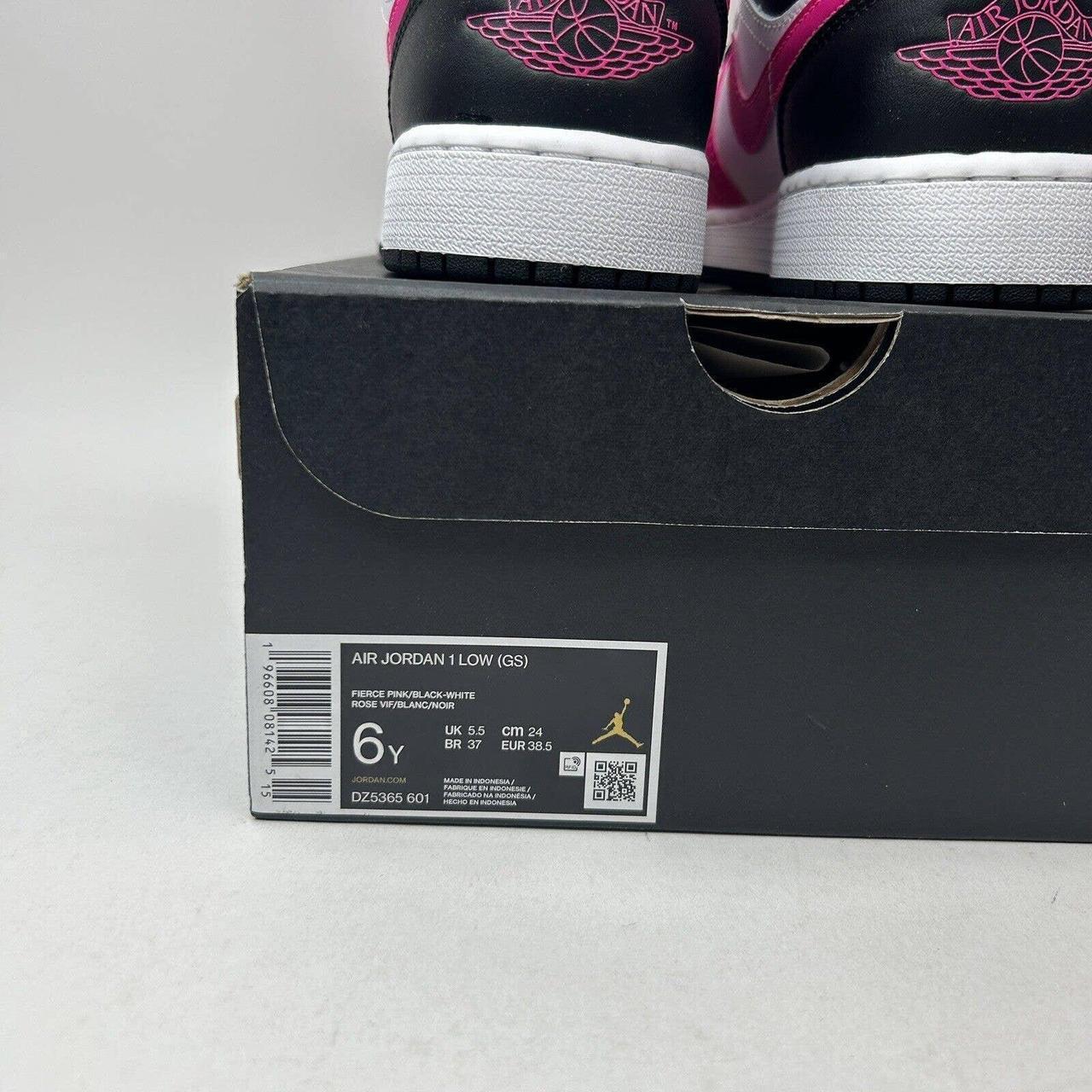 Nike Shoes Air Jordan 1 Low GS “Fierce Pink/Black | Depop