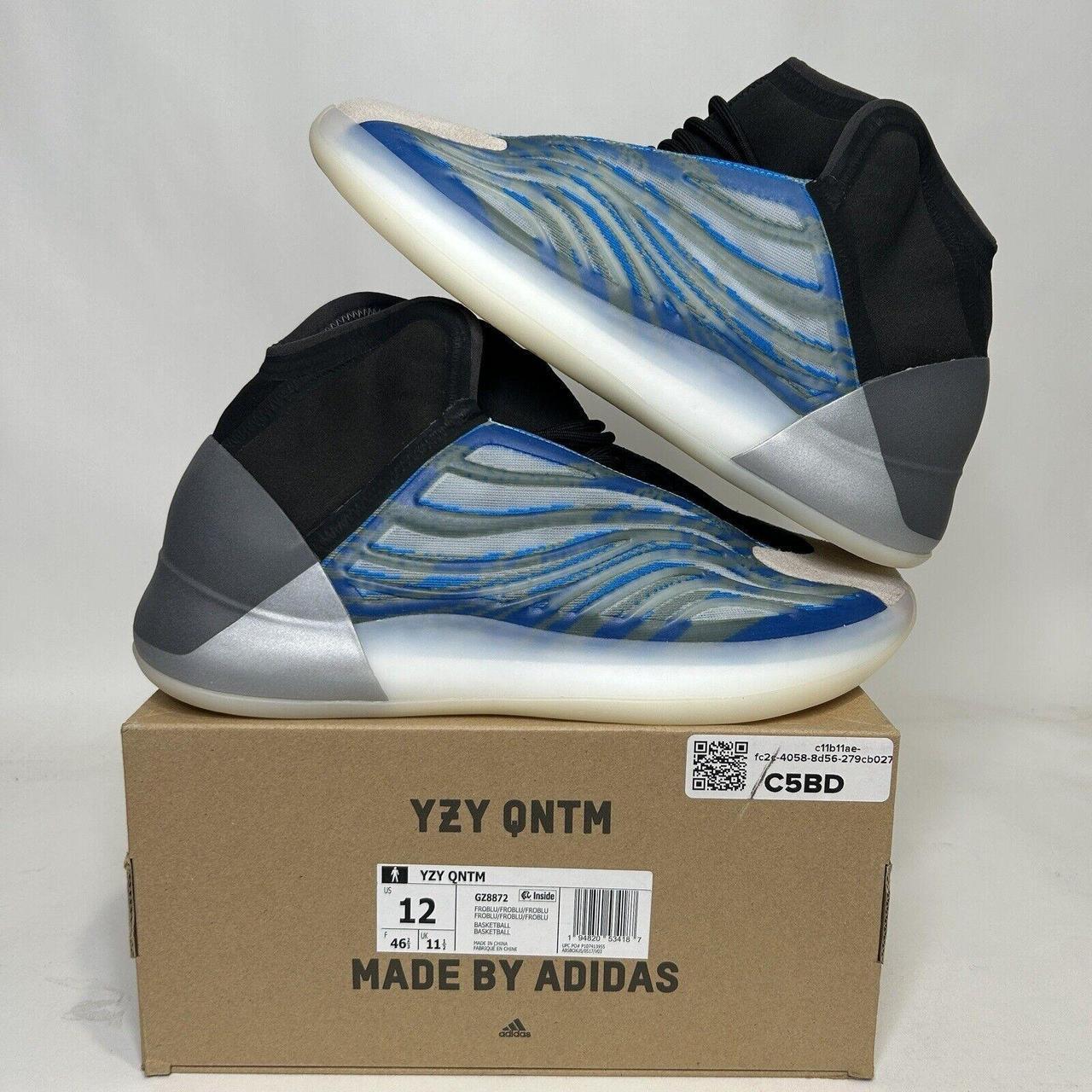 adidas yeezy qntm frozen blue mens