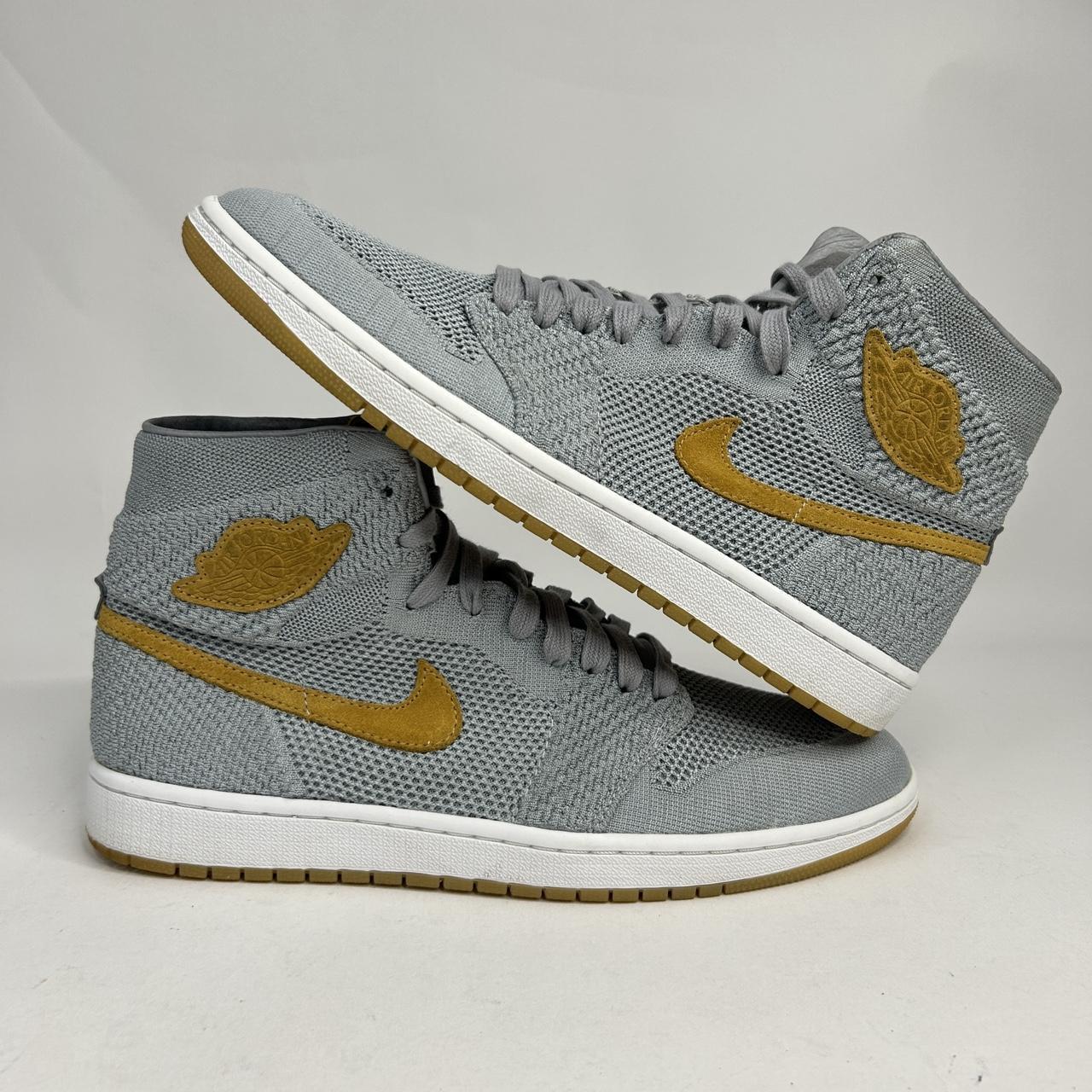 Jordan flyknit wolf orders grey