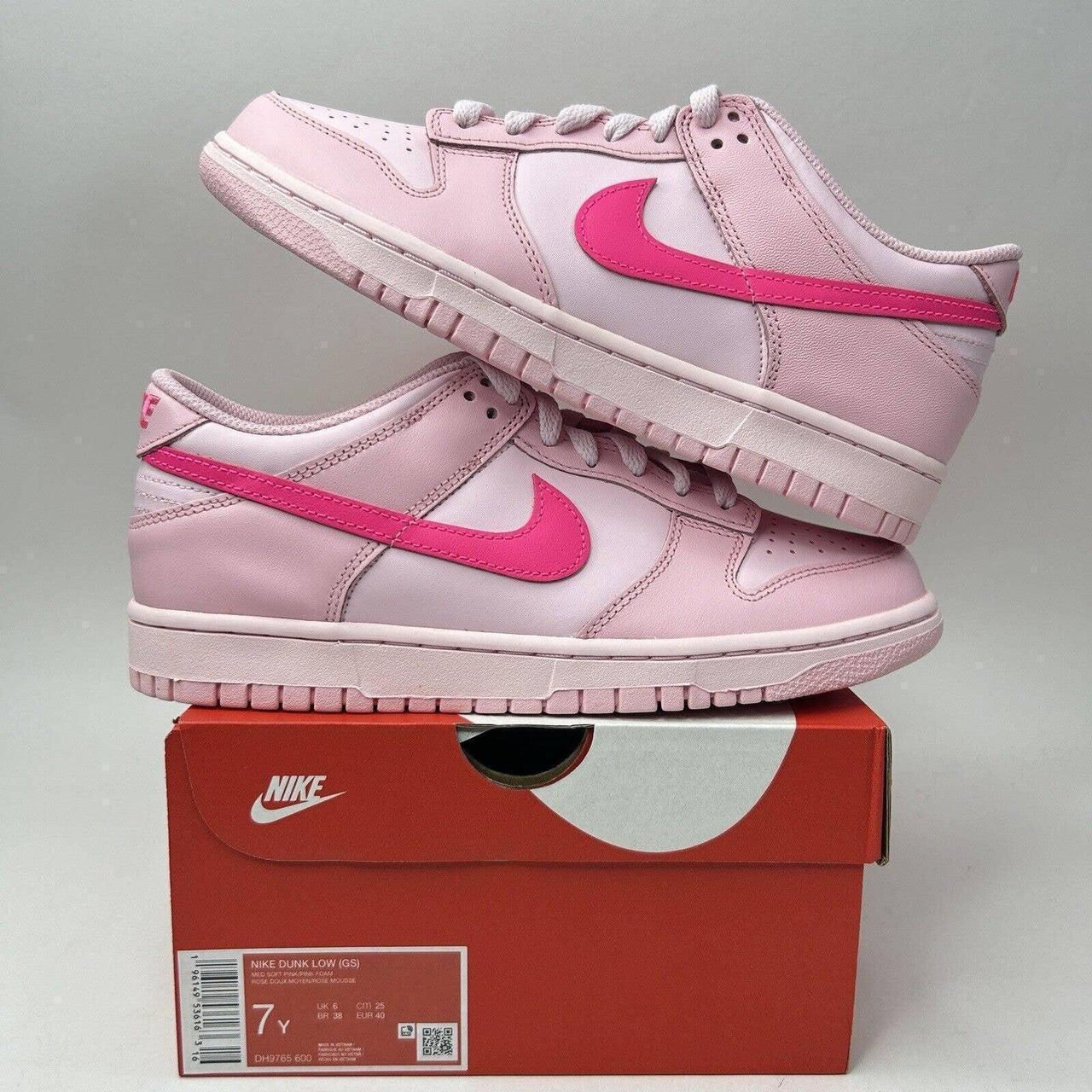 ♡NK♡ Nike Dunk Low GS “Triple Pink/Pink Panther” 2023 | Depop