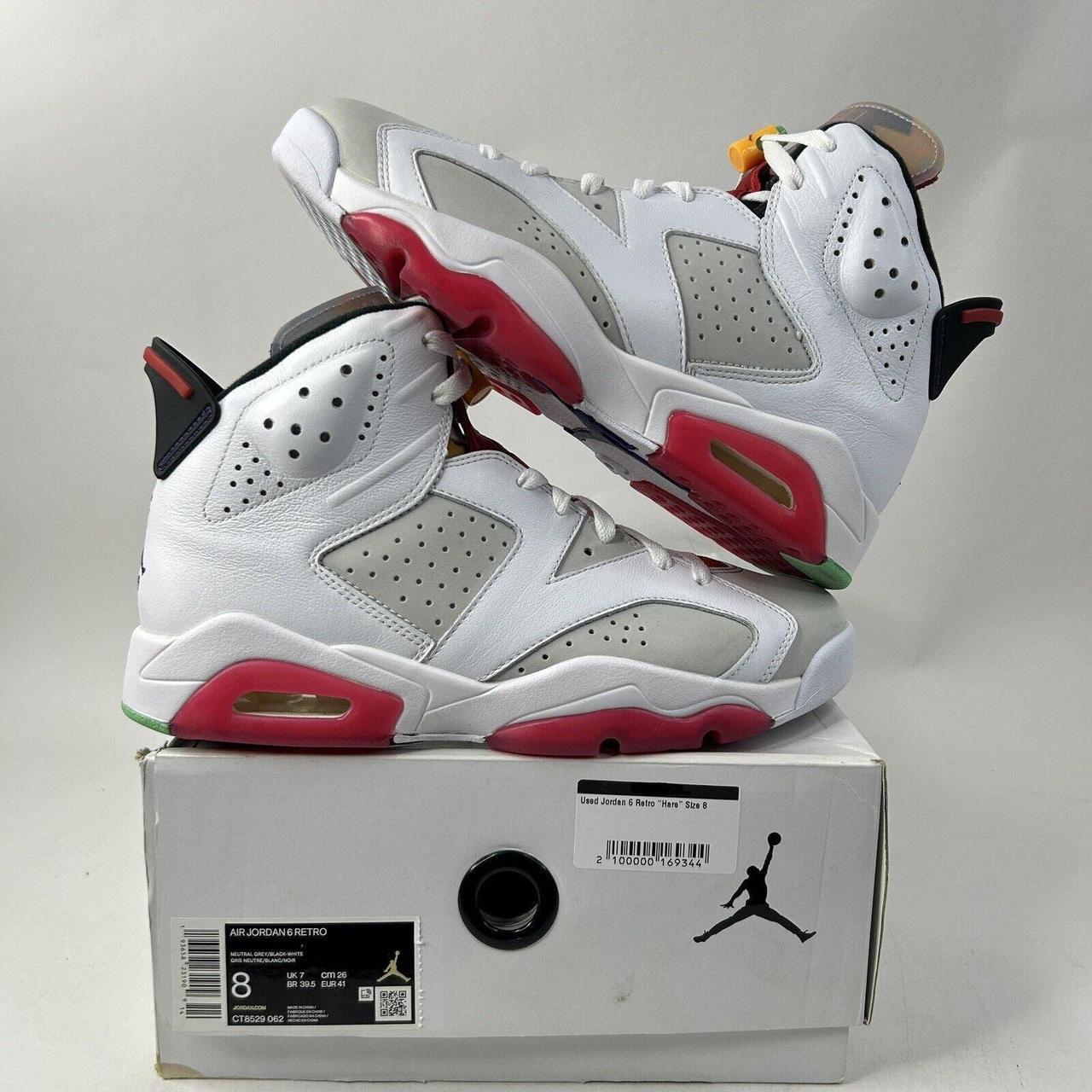 Jordan offers 6 Retro Hare Size 8