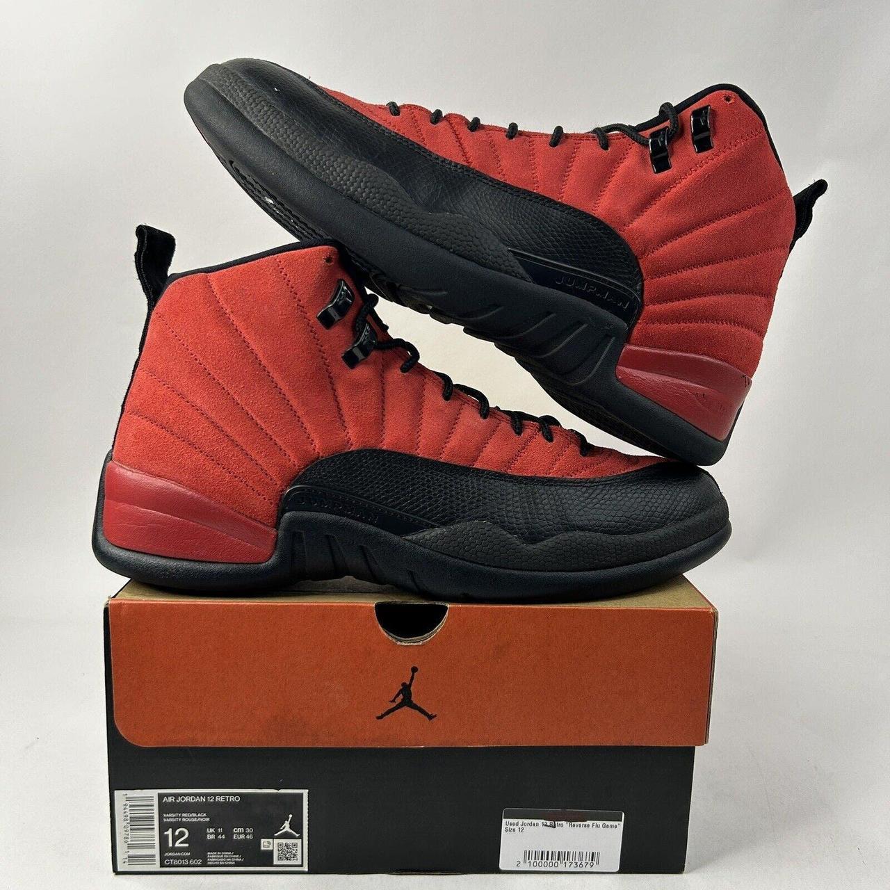 jordan 12 reverse flu game size 11