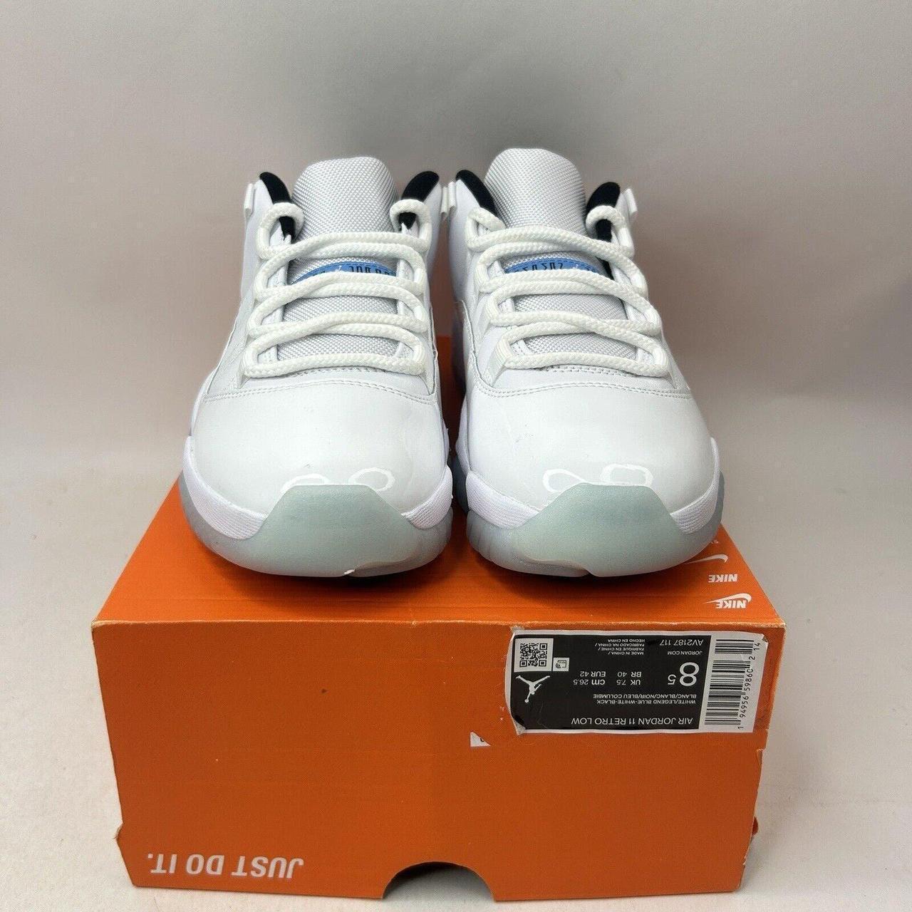 And White Jordan Jordan Retro 11 Blanche Et Orange Concord Air