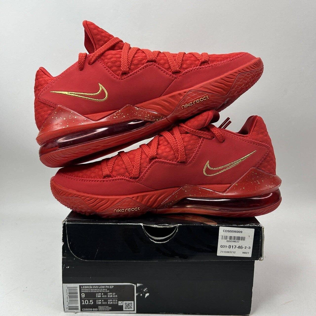 Agimat Lebron 17 Red Low Nike LeBron 17 X Titan Agimat Mens Sz M