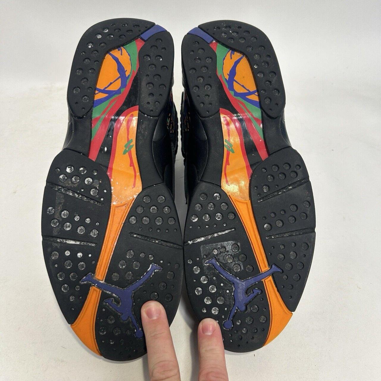 green and orange retro 8