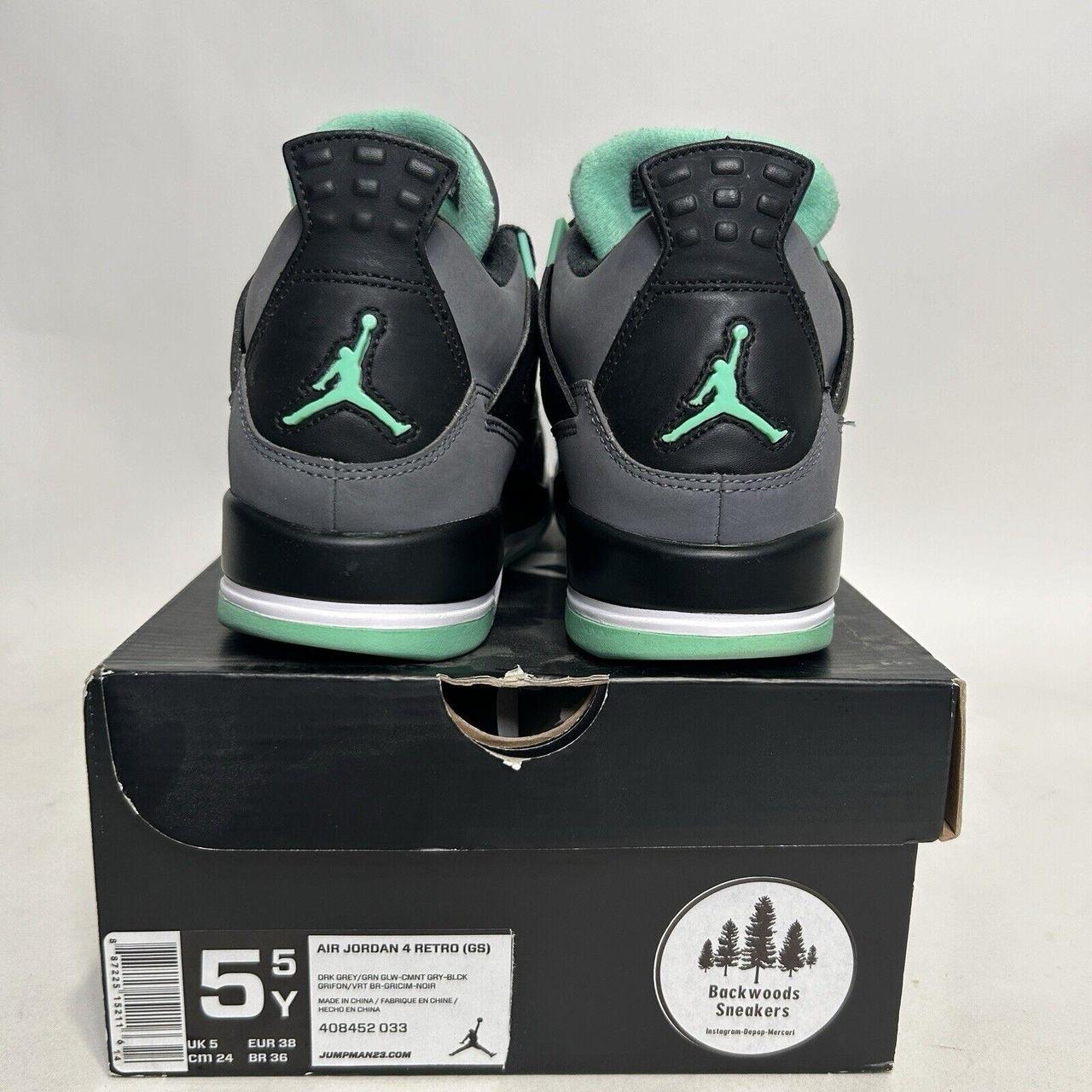 fake jordan 4 green glow
