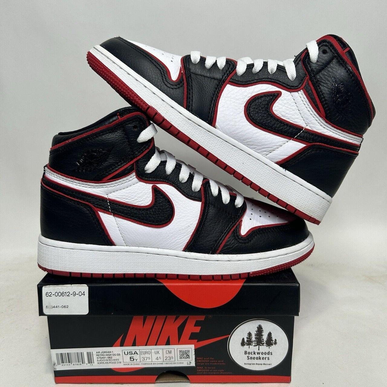 Nike Shoes Air Jordan 1 Retro High OG BG “Bloodline”... - Depop