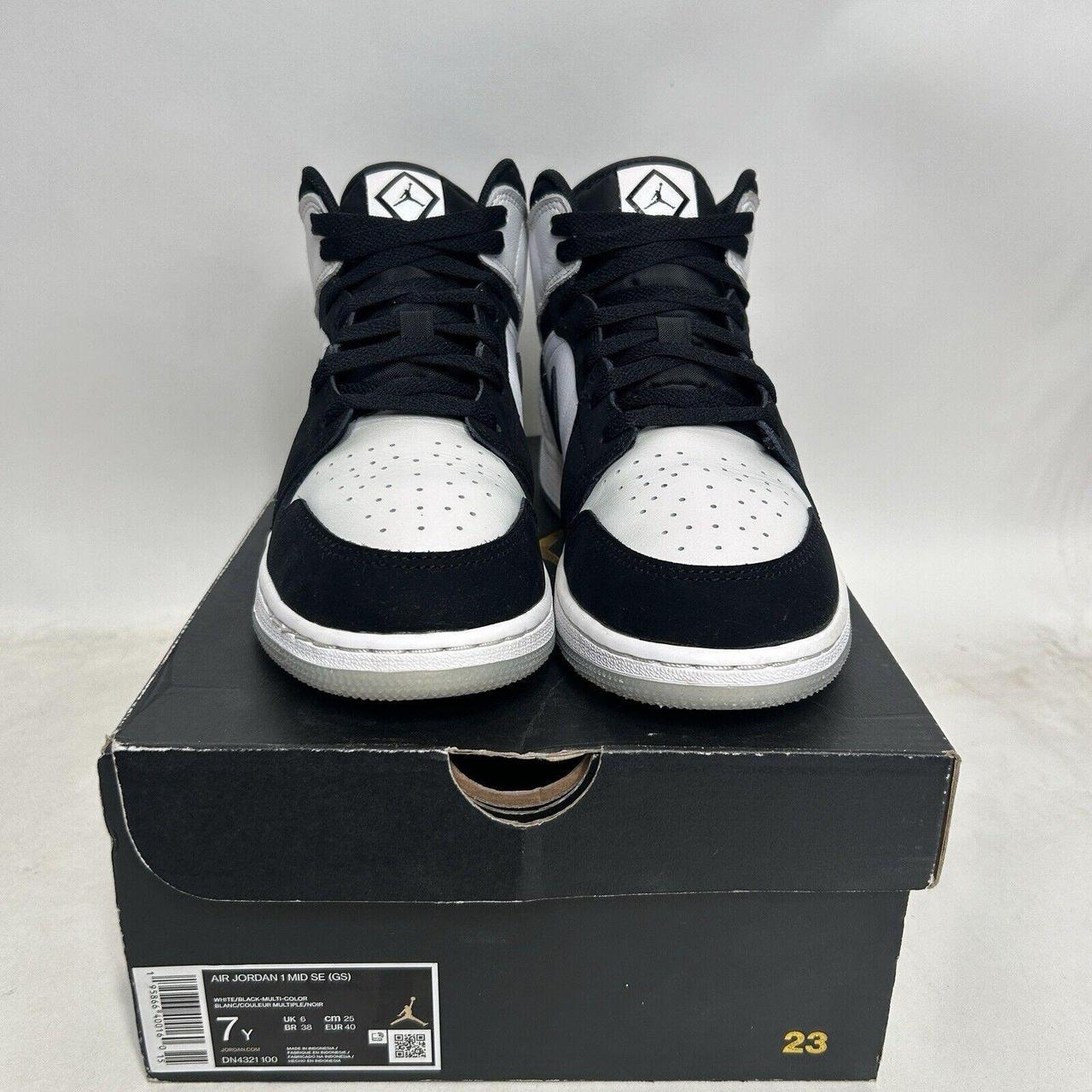 NEW newest Air Jordan 1 Mid Diamond Shorts GS DN4321-100 Size 7Y/8.5 Women's