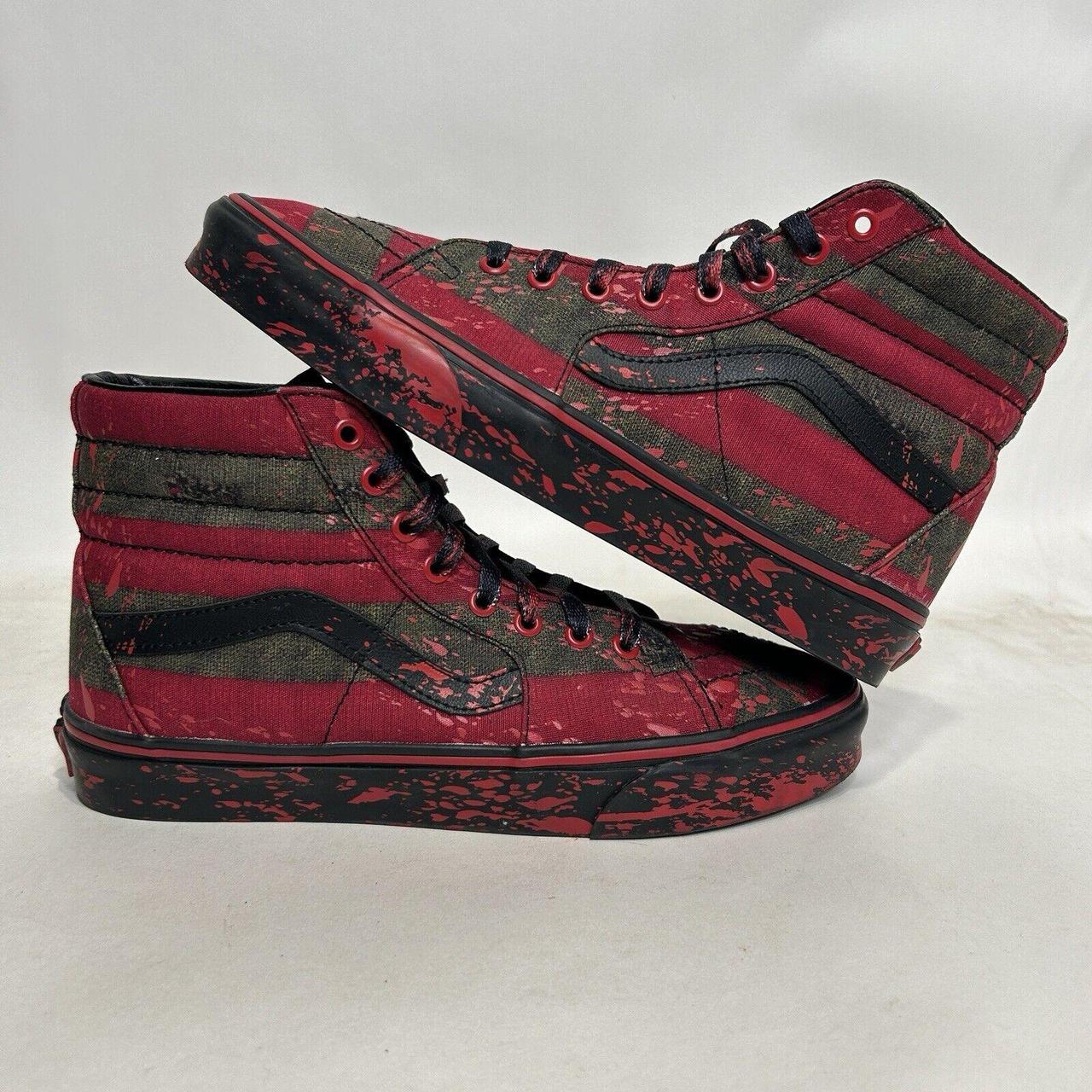 Vans Men's Sneakers Red/Green US – Vans X House Of Terror