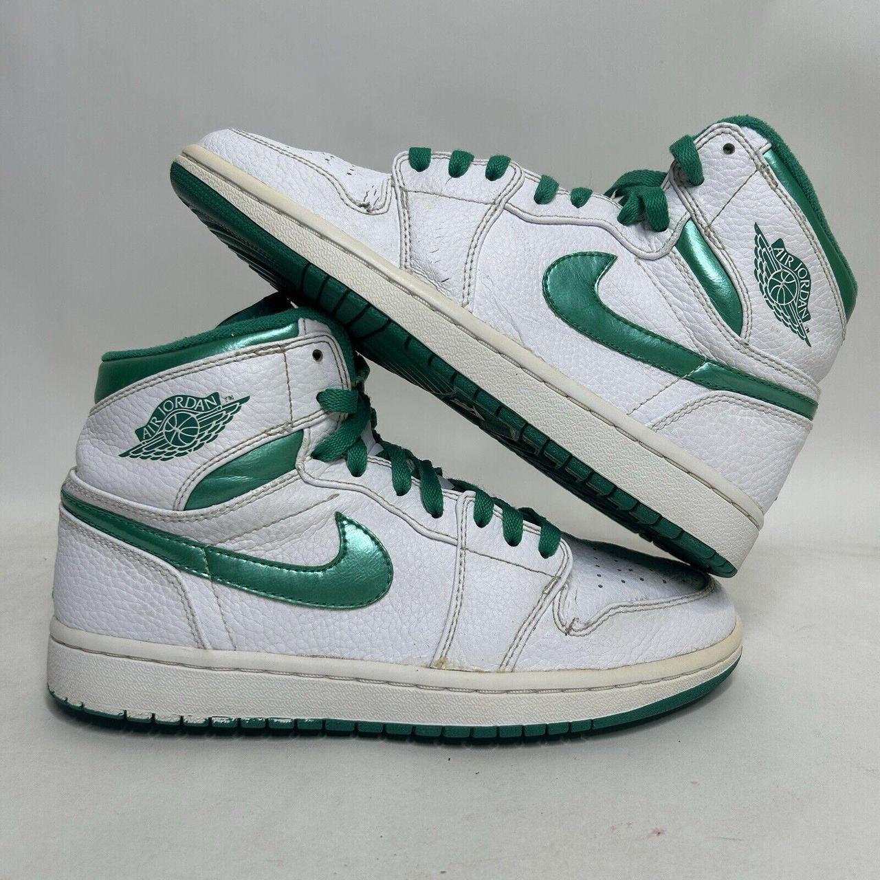 Nike Men's Sneakers White/Green US – Nike Air Jordan Retro