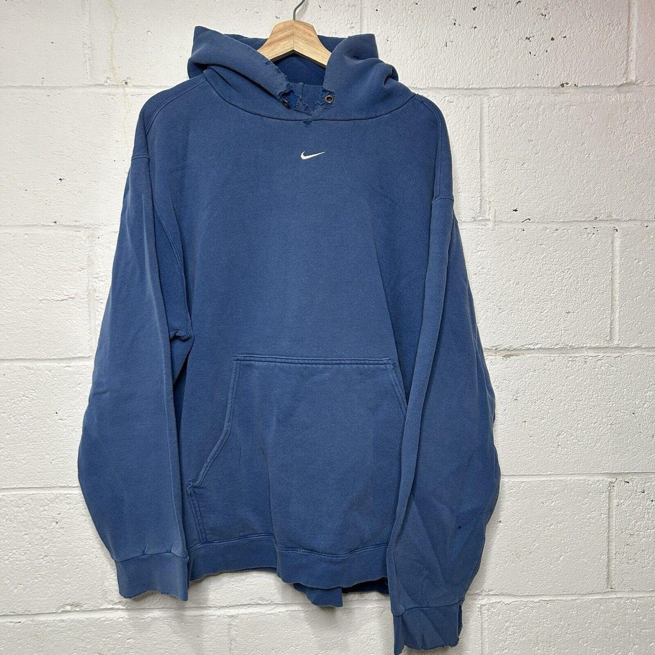vintage 90s nike center swoosh hoodie