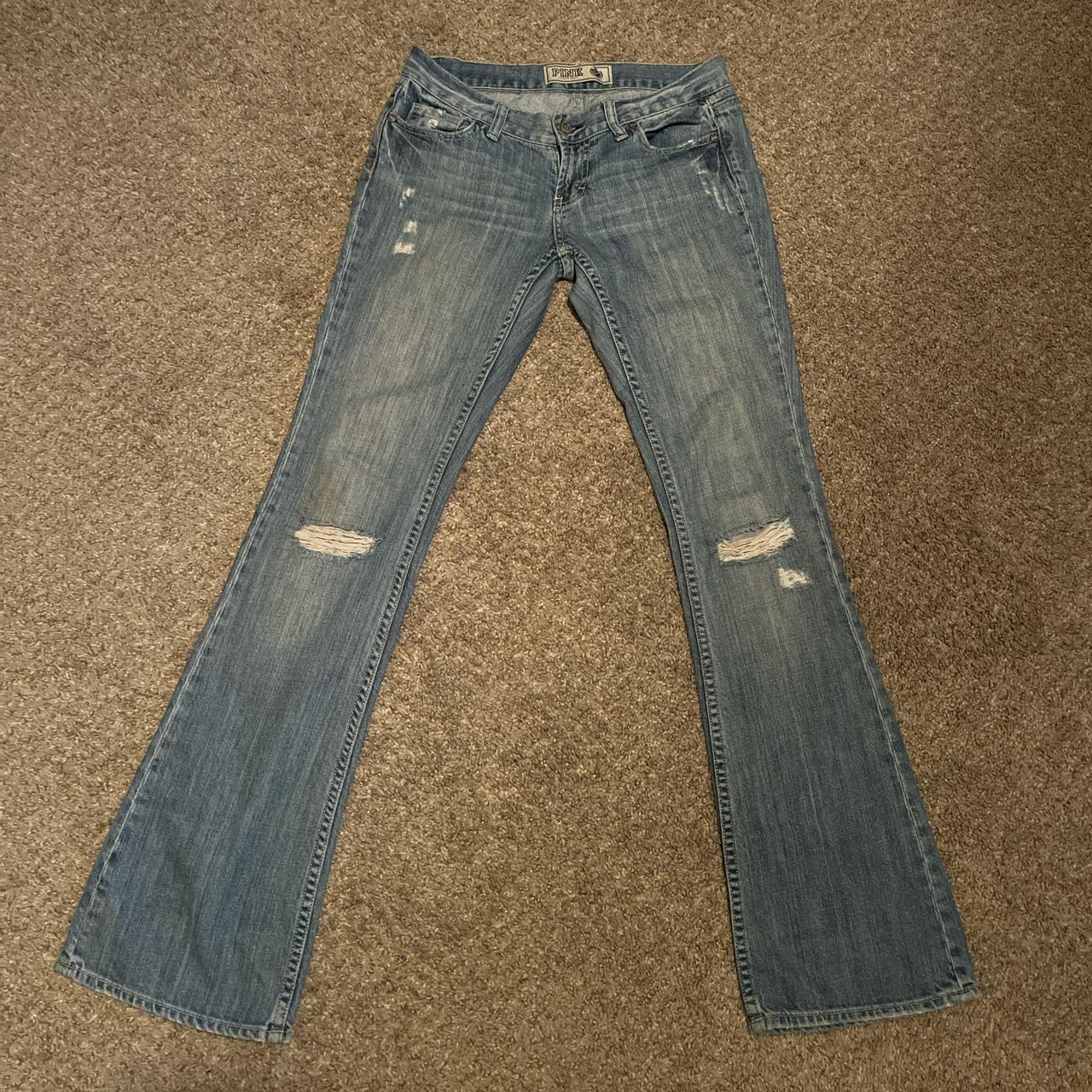Victoria's Secret Women's Blue Jeans Depop