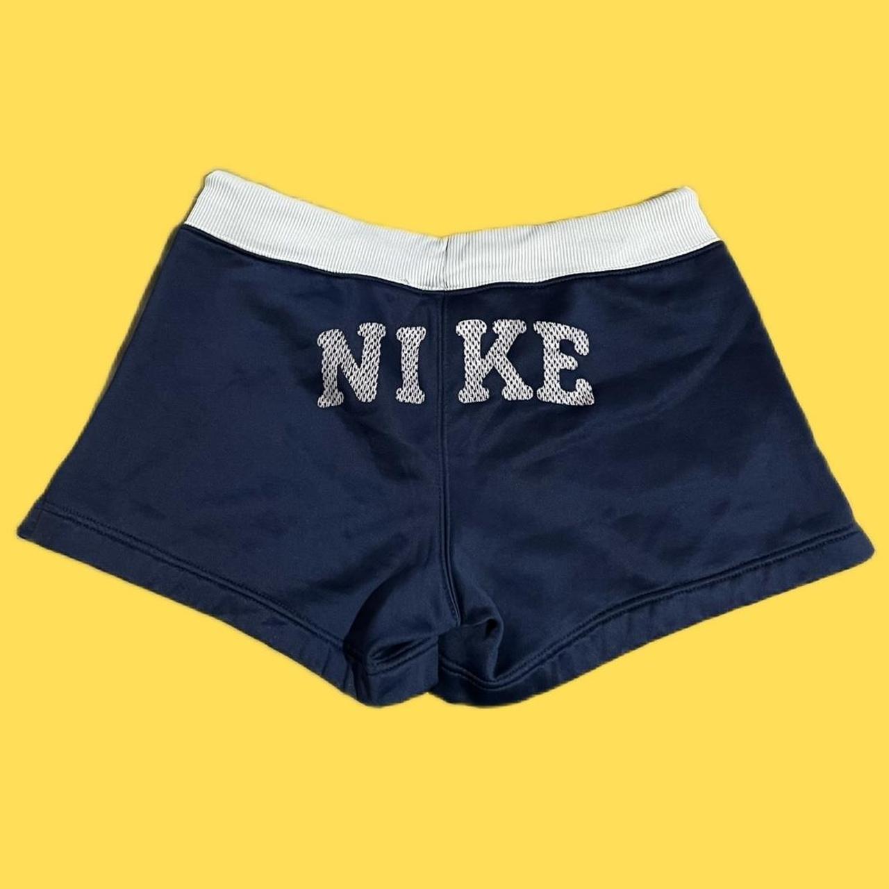 womens nike blue shorts