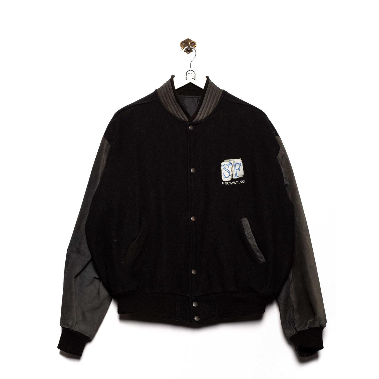 Norama College jacket S&F Excavating Stick... Depop