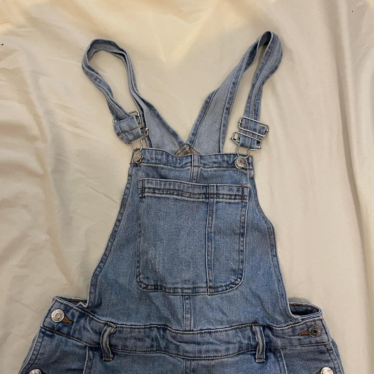 Wild Fable Women's Blue Dungarees-overalls | Depop