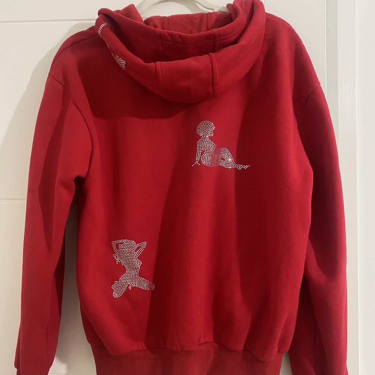 Red Named Collective Unrealistic Ideals Zip Up Depop