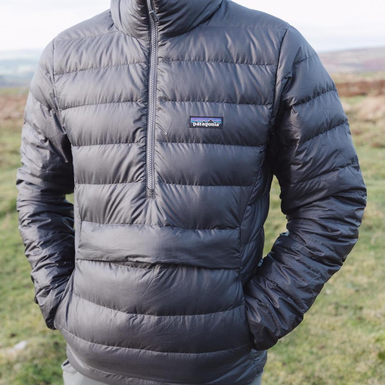 PATAGONIA PULLOVER DOWN JACKET UK 🇬🇧 MENS SIZE... Depop